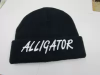 アリゲーターニット帽子 アリゲーターニット帽子