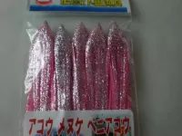 アコウ メヌケ ベニアコウ専用クラゲ 夜光ラメピンク3寸-5寸 アコウ メヌケ ベニアコウ専用クラゲ 夜光ラメピンク3寸-5寸