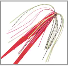 無双真鯛フリースライドロングストレート ラバー&フックセット桜 無双真鯛フリースライドロングストレート ラバー&フックセット桜