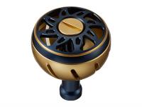 SLPWアルミラウンドノブMネイビーゴールド SLPWアルミラウンドノブMネイビーゴールド