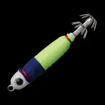 スクイッドシーカーメタリンブルー_イエロー スクイッドシーカーメタリンブルー_イエロー