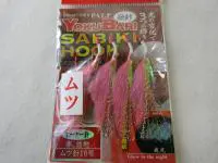 ヨクバリ餌針ドレスムツ針オーナー赤 ヨクバリ餌針ドレスムツ針オーナー赤