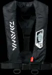 DF2007 ウォッシャブルライフジャケット肩掛けタイプ手動_自動膨脹式ブラック