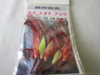 藤井商会フラッシャー毛針太字ムツ仕様赤紫 藤井商会フラッシャー毛針太字ムツ仕様赤紫