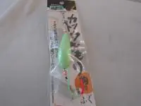 ふぐカットウおもり針付き夜光グリーン ふぐカットウおもり針付き夜光グリーン