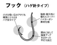 D-MAXカワハギ 糸付き徳用SSフック D-MAXカワハギ 糸付き徳用SSフック