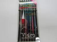 ヤリイカサビキ ビードロ針11CMスッテ入1段7本 ヤリイカサビキ ビードロ針11CMスッテ入1段7本