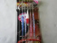 ヤリイカサビキ シュリンプ針2 11CMスッテ入り2段 ヤリイカサビキ シュリンプ針2 11CMスッテ入り2段