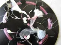 特注シマアジ仕掛け4本針2.4M白青ピンク空針 特注シマアジ仕掛け4本針2.4M白青ピンク空針