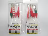 絶釣NEW伊豆七島アカイカサビキ仕掛4本 絶釣NEW伊豆七島アカイカサビキ仕掛4本