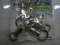 下田HP ボールベアリング三方サルカン 10-9-9 下田HP ボールベアリング三方サルカン 10-9-9