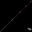 テンヤマダイ：テンヤマダイ：Tip(穂先)