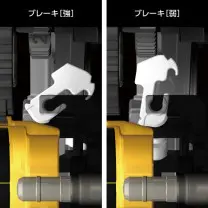 新構造遠心力ブレーキシステム