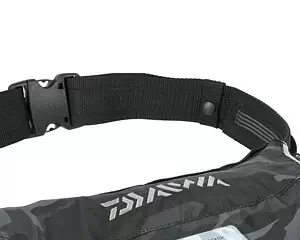 DF2222インフレータブルライフジャケットブラックカモ（ウエストタイプ