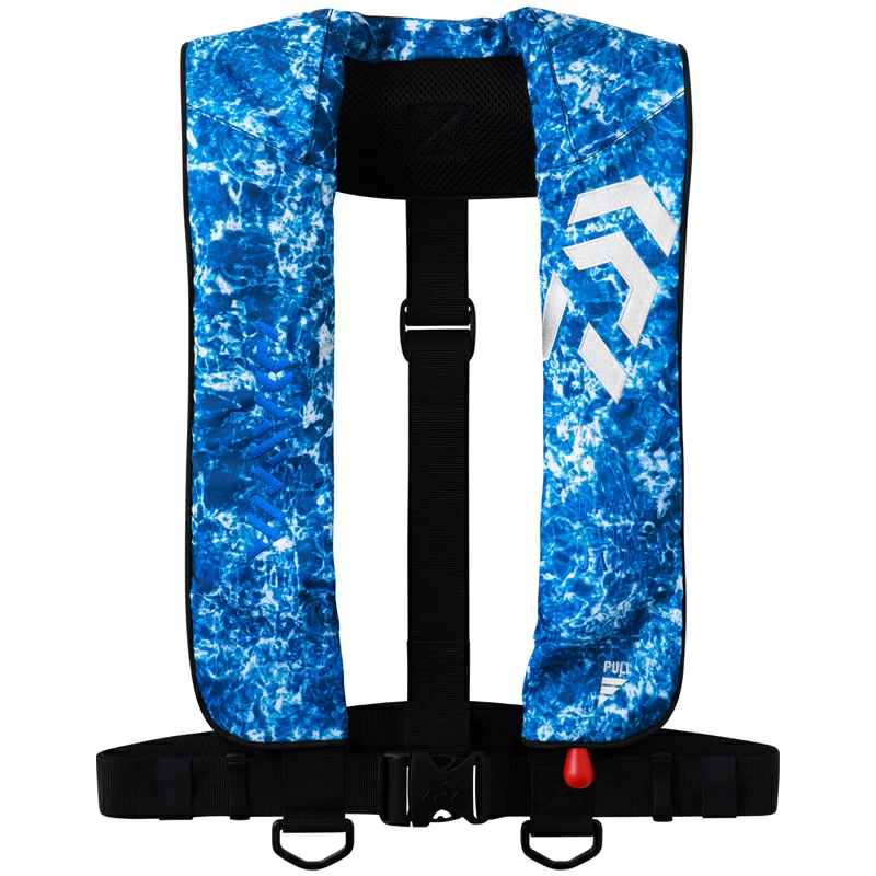 DF2608インフレータブルライフジャケットオーシャンカモ（肩掛けタイプ