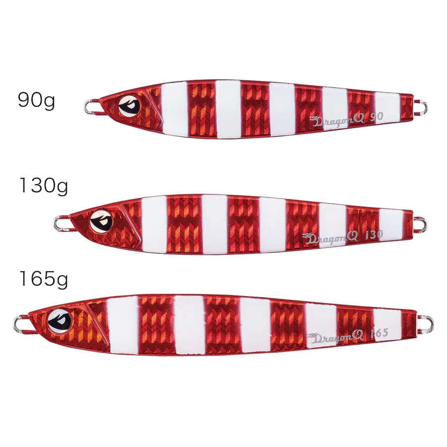ドラゴンQメタルフラットレッドゼブラグロー - 662円 : 海釣り