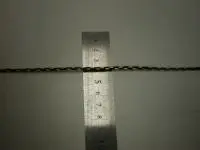 グリップ用飾り糸 黒金　4　