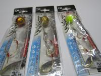 ジャンボトラフグ喰わせリグセットKアイ付2本ゆるふわ段差