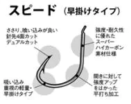 D-MAXカワハギ 糸付き徳用SS 誘いスピード