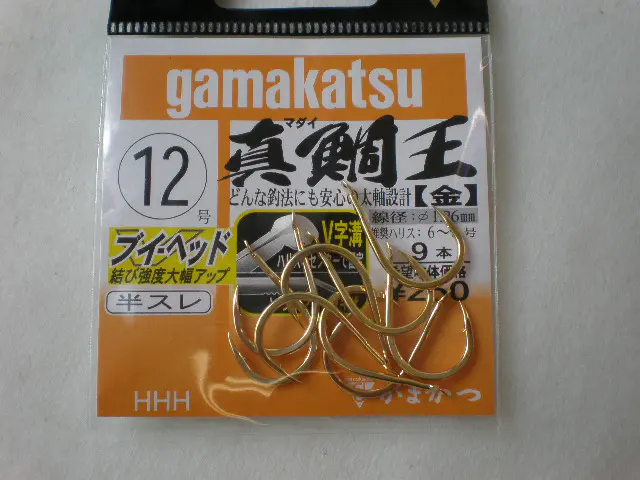 真鯛王金12 - 220円 : 海釣り、船釣り専門店の沖三昧 ,釣具販売,釣具通販