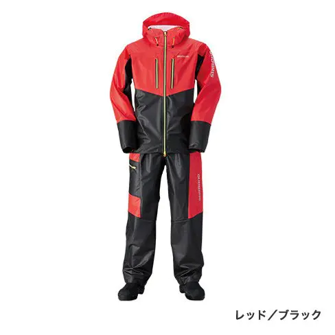 マリンライトスーツRA034Nレッド_ブラック - 24,100円 : 海釣り