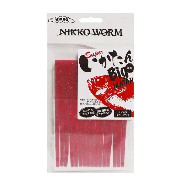 SUPERいかたんBIGケイムラグローピンク - 912円 : 海釣り、船釣り専門