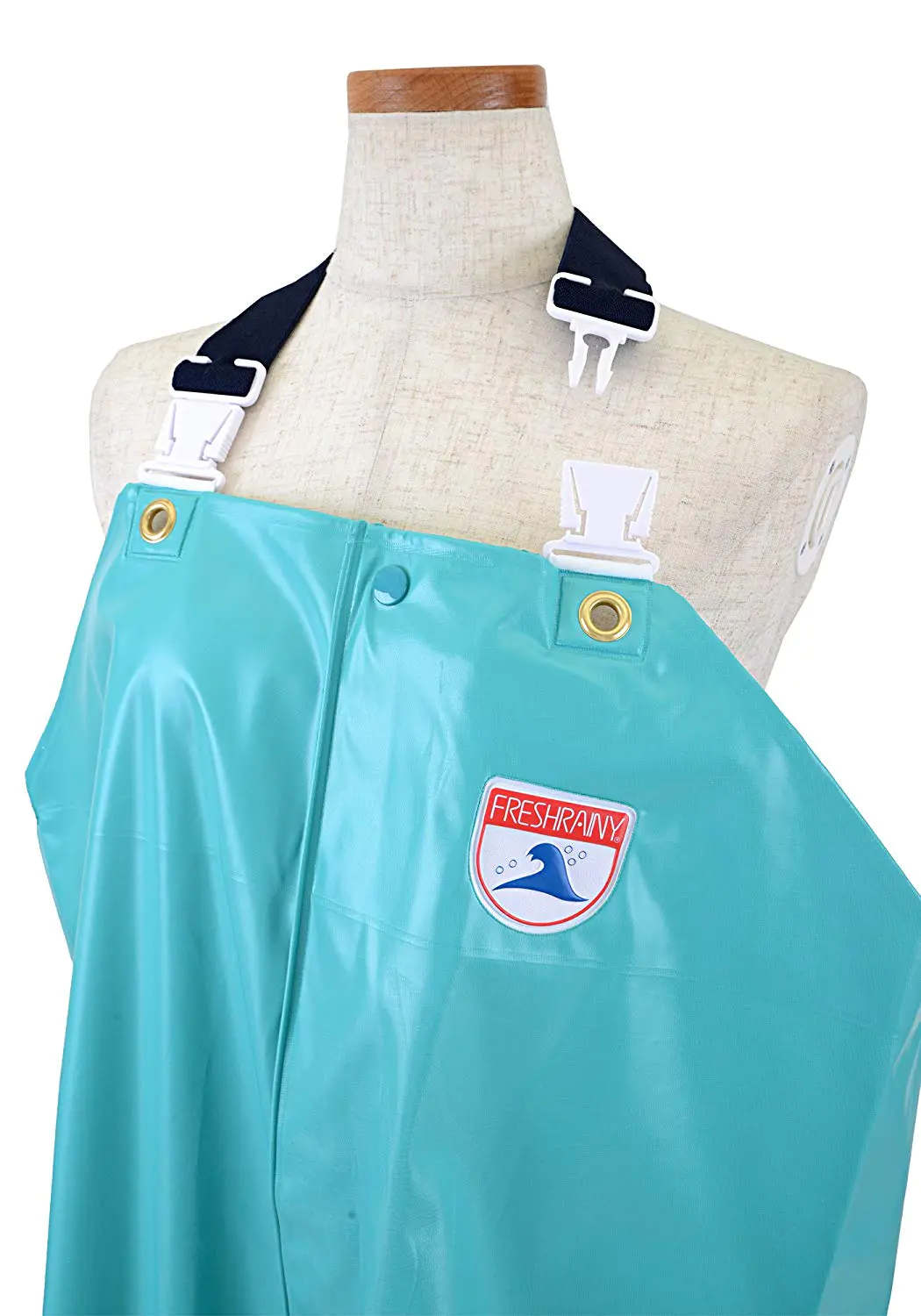 フレッシュレイニーT154前開き胸付ズボン セイシャルブルー - 13,200円