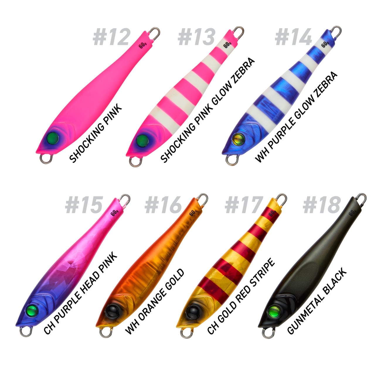 ヤミージグTGタチウオゲームチューンドWHPURPLE GLOWZEBRA - 2,079円
